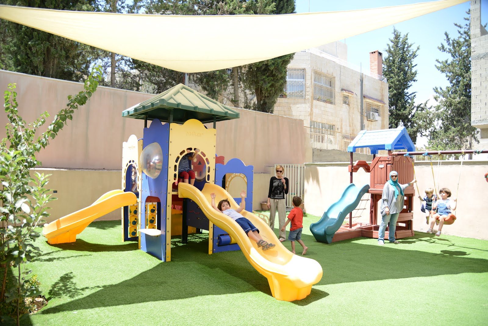 Active play at Lubna's Pre School